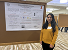 Prakriti presenting at the Chemical Biology Area Research Conference (CBARC), January 2023